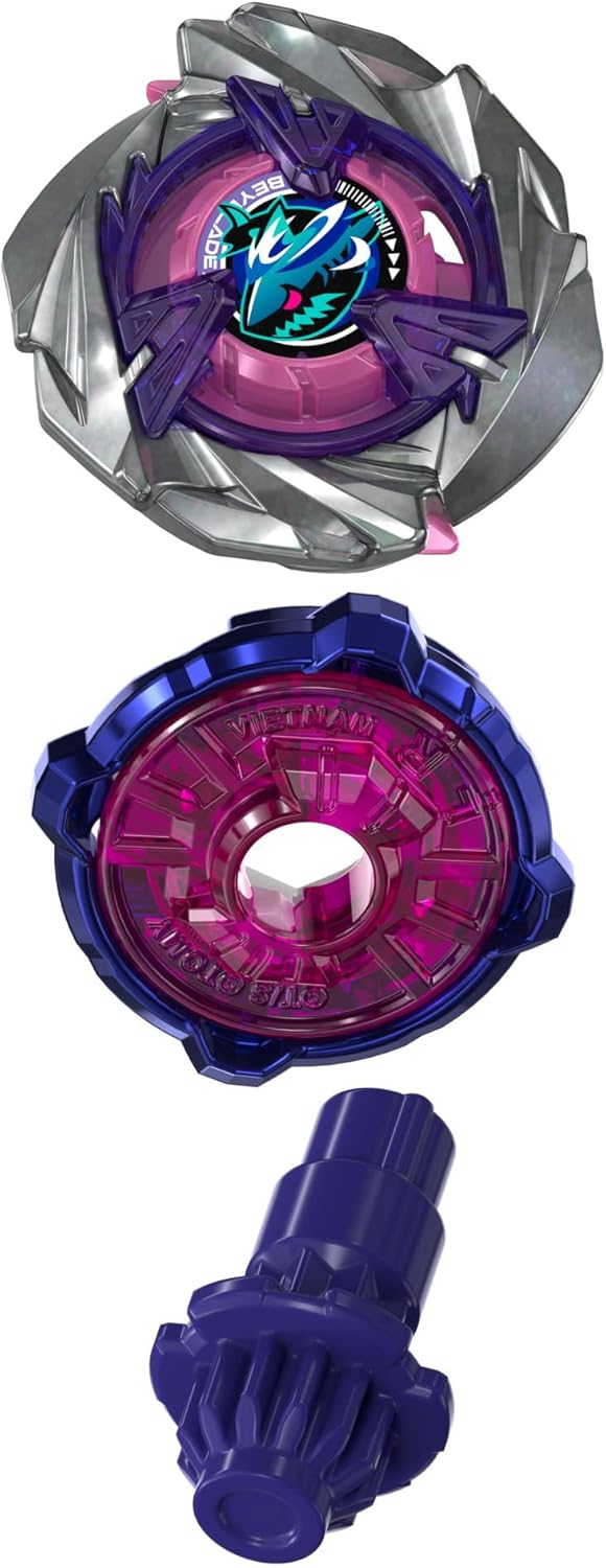 Hasbro Beyblade X Scale Shark 4-50UF + Shelter Drake 5-70O (Bundle)