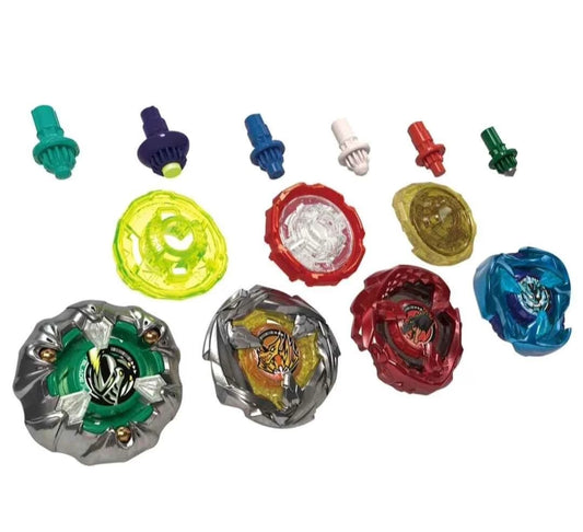 Beyblade-X-UX-10-KnightMail- 4 blades 3 ratchets and bits