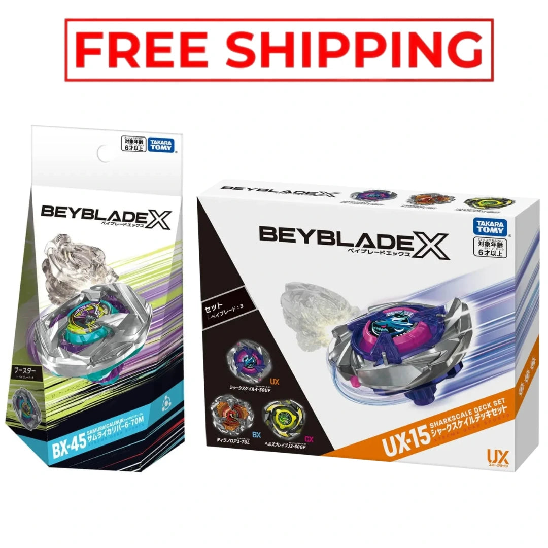 Takara Tomy Beyblade X Bx-45 and UX-15 Bundle – Mall Of Toys Takara Tomy Beyblade X Bx-45 and UX-15 Bundle – Mall Of Toys