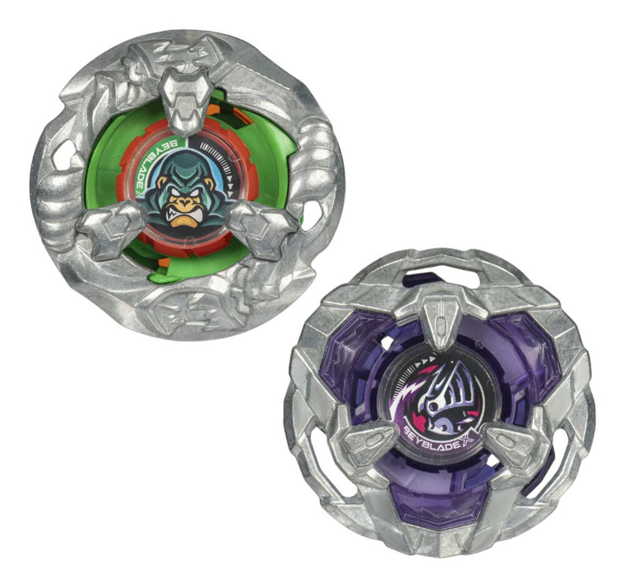 Hasbro Yell Kong3-60GB and Helm Knight 5-80T both beyblades