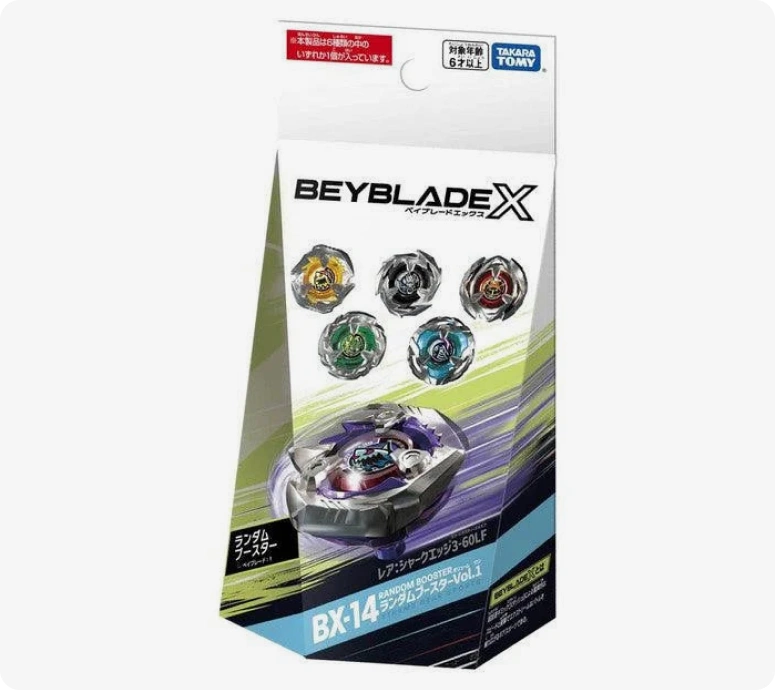 TAKARA TOMY Beyblade X BX-14 Vol. 1 Random booster [Guaranteed TAKARA TOMY Beyblade X BX-14 Vol. 1 Random booster [Guaranteed