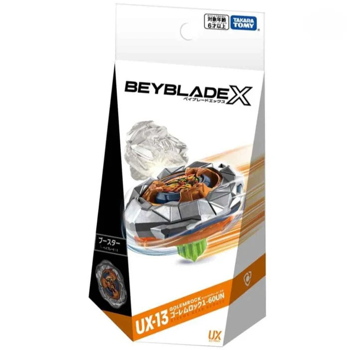 Beyblade X UX-13 Booster Golem Rock 1-60 UN (Canada) – Mall Of Toys Beyblade X UX-13 Booster Golem Rock 1-60 UN (Canada) – Mall Of Toys