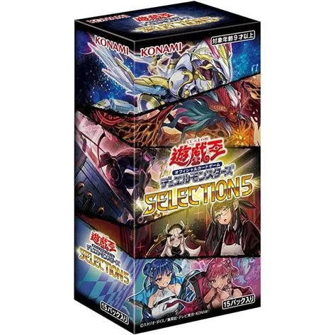 Yu-Gi-Oh Duel Monsters SELECTION 5 Box TCG JAPAN OFFICIAL