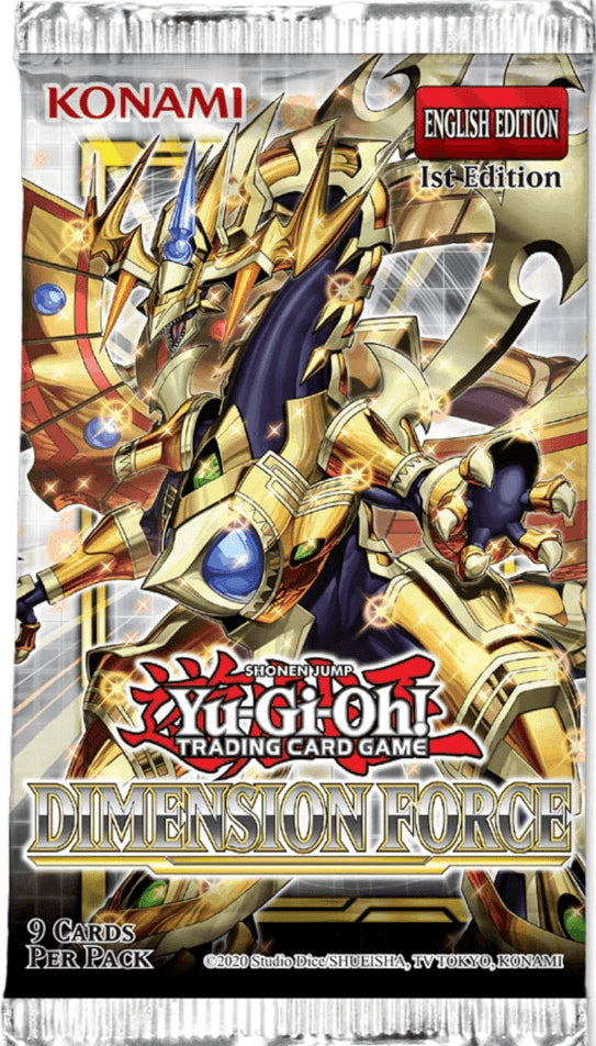 Yu-Gi-Oh! ZA-33 OCG Duel Monsters DIMENSION FORCE BOX JAPAN OFFICIAL