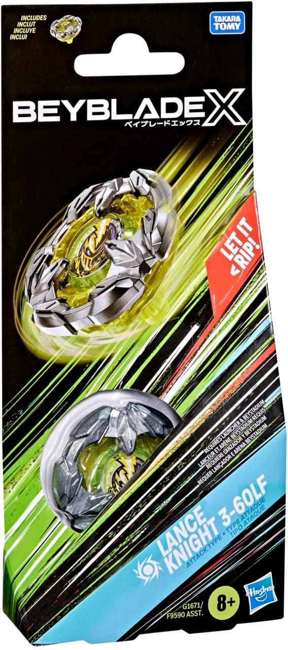 HASBRO Knight Lance 3-60LF Beyblade X Booster G1671 – Mall Of Toys