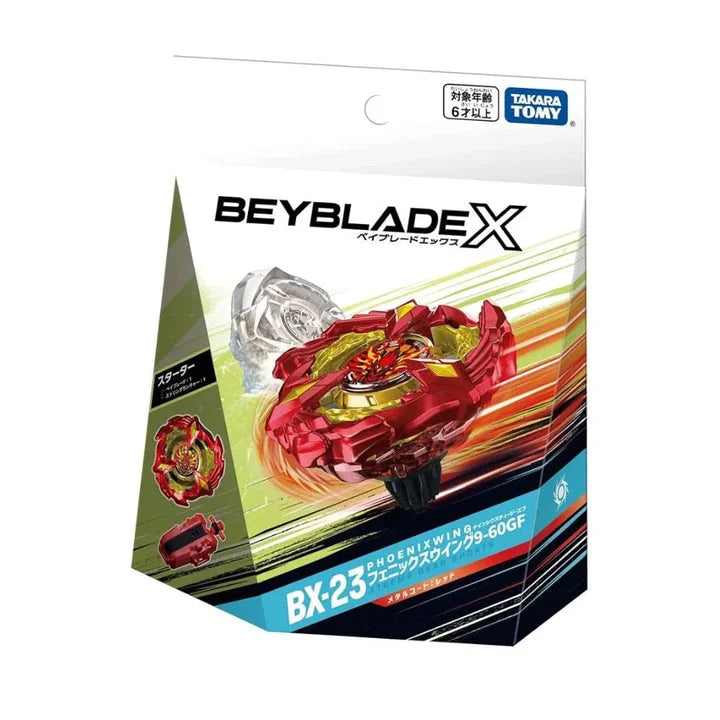 Takara Tomy Beyblade X BX-23 Pheonix Wing Starter Set