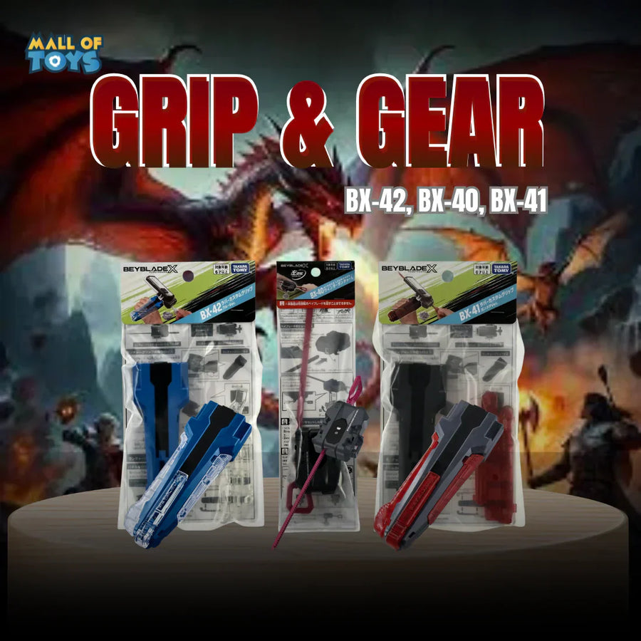 Maximize Your Launch Precision and Style with Beyblade X Grip & Gear