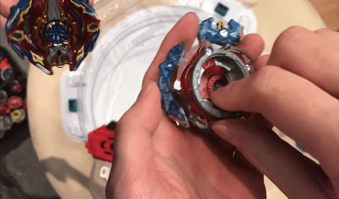 customizing the Beyblades
