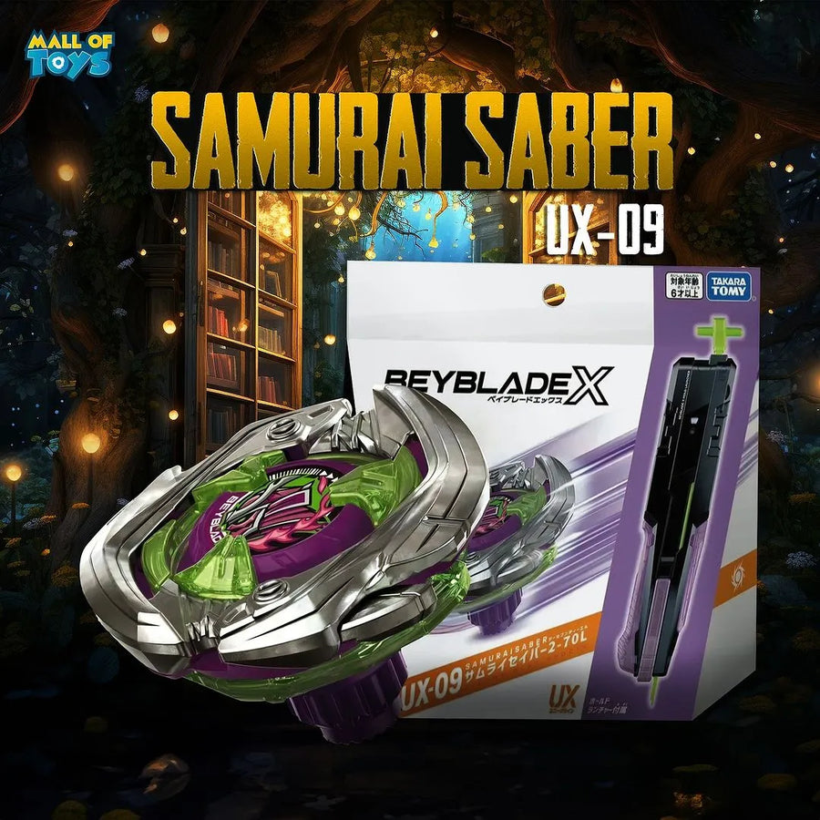 Strike with Confidence: How Beyblade X UX-09 Samurai Saber Revolutionizes Bey Battles