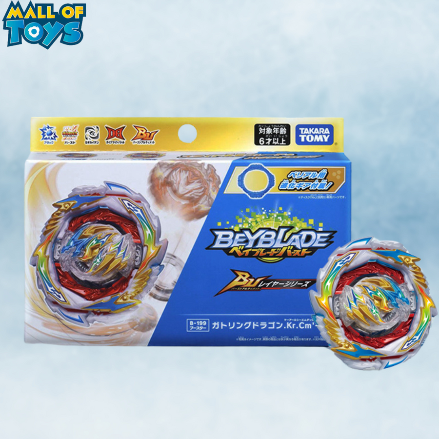 Meet Your New Battle Buddy: The B-199 Gatling Dragon Beyblade
