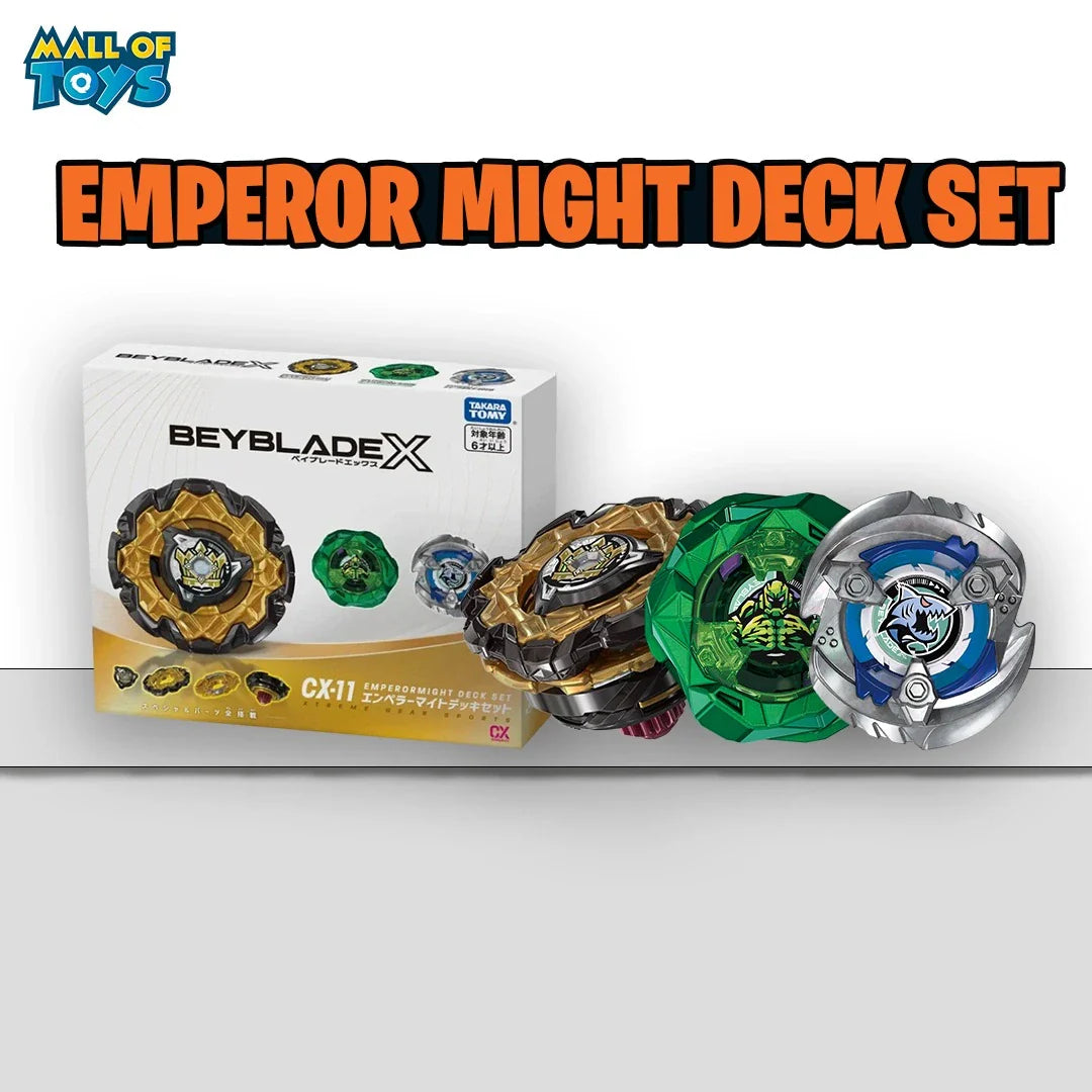 Is CX-11 Emperor Might Deck Set Really A Versatile Powerhouse for Competitive Bladers?