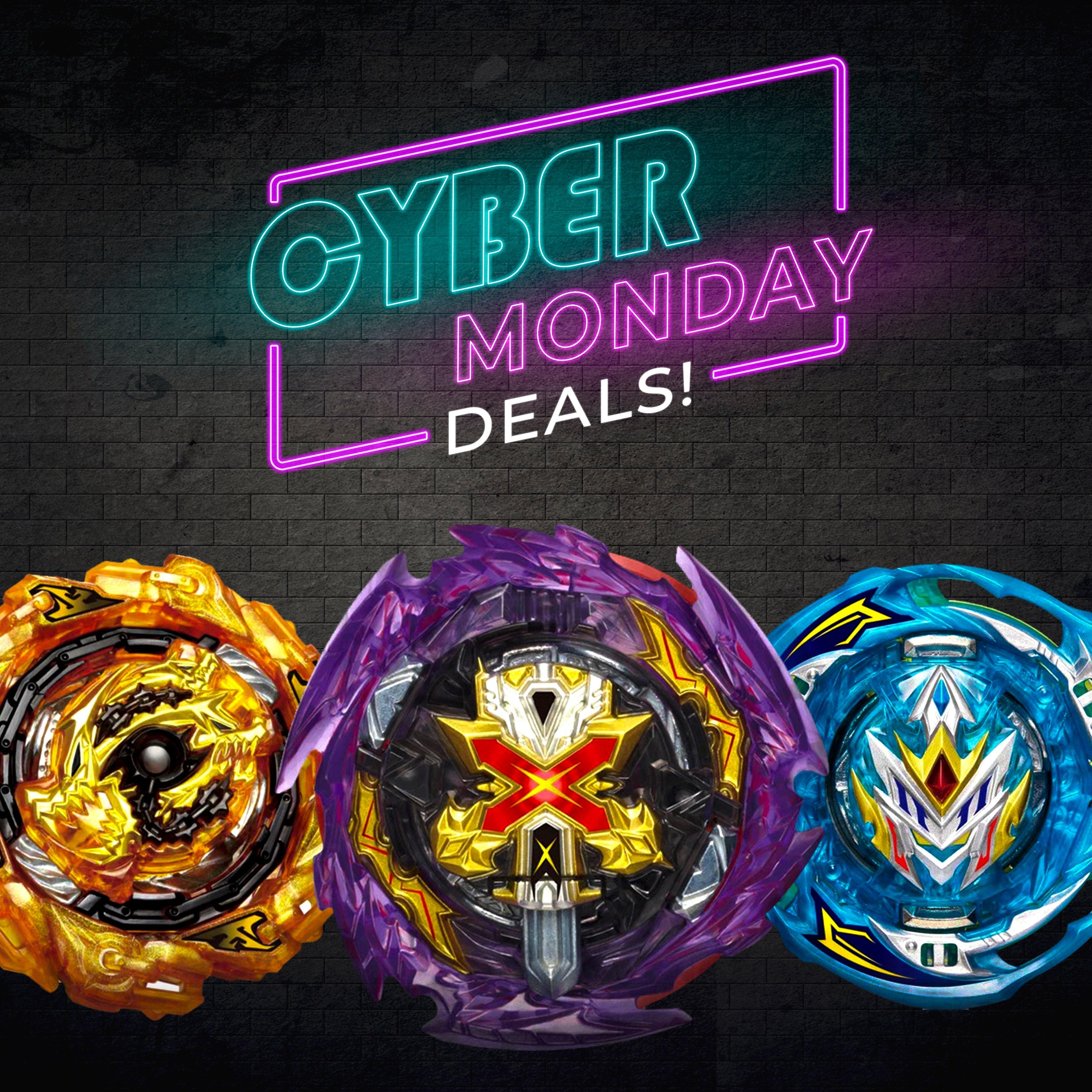 Discount on Cybermonday deals of Beyblades