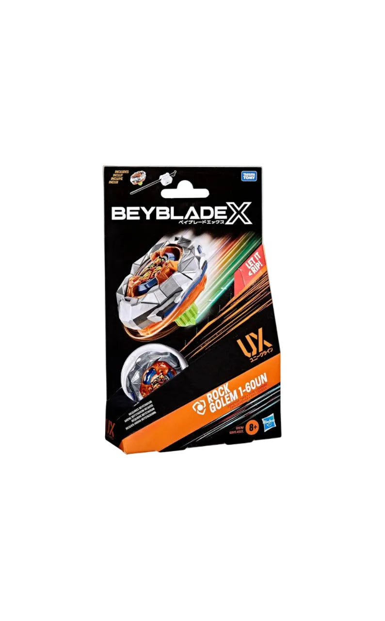 HASBRO Rock Golem 1-60UN Beyblade X Starter UX-13