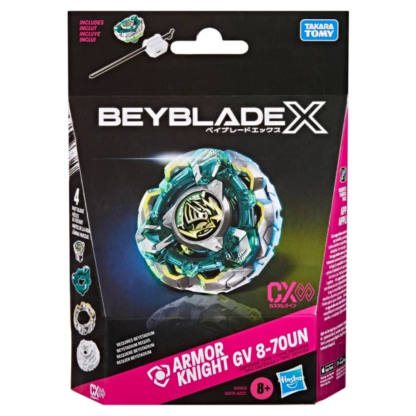 [Pre-Order] HASBRO Beyblade X Starter Knight Fortress / Armor Knight GV8-70UN