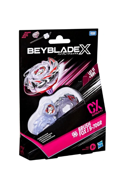 HASBRO Brush Fox J 9-70GR Beyblade X Starter CX-06
