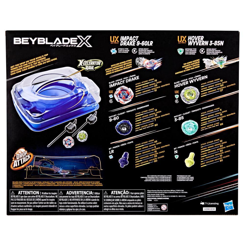 Hasbro Beyblade X Drop Attack Battle Set