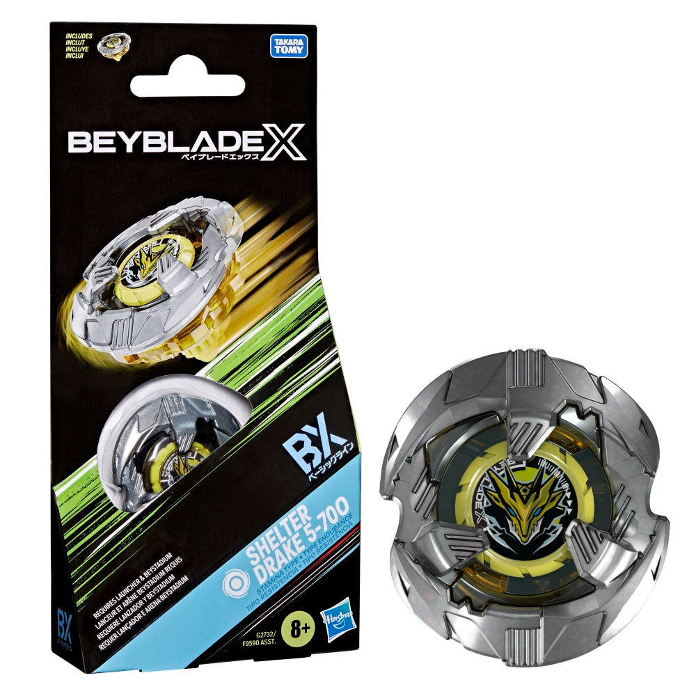 Beyblade X Shelter Drake 5-70O Booster Pack Set
