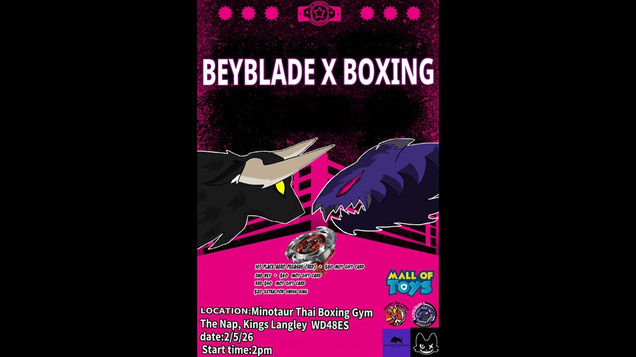 Purple beyblade boxing 2