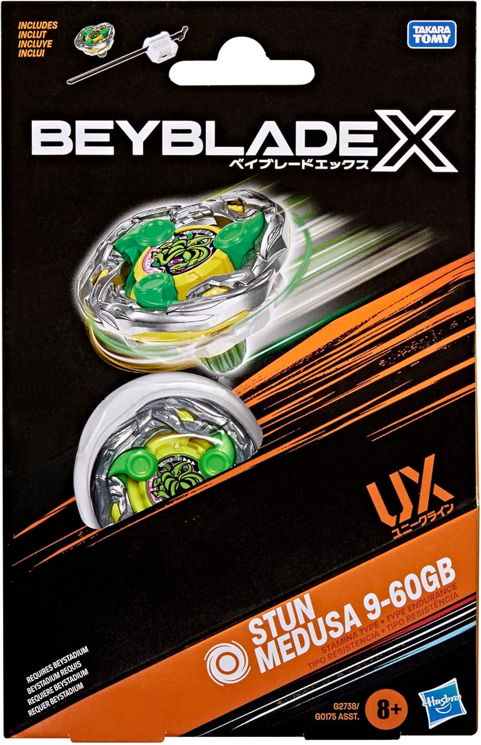 Hasbro Beyblade X Stun Medusa 9-60GB – Mall Of Toys