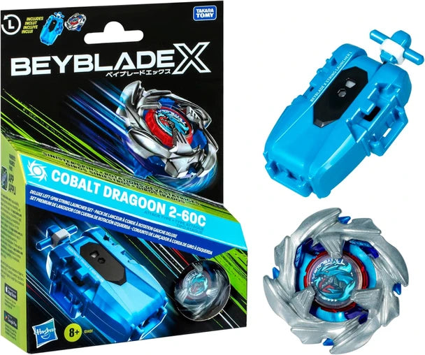 HASBRO Cobalt Dragoon 2-60C Beyblade X Starter BX-34