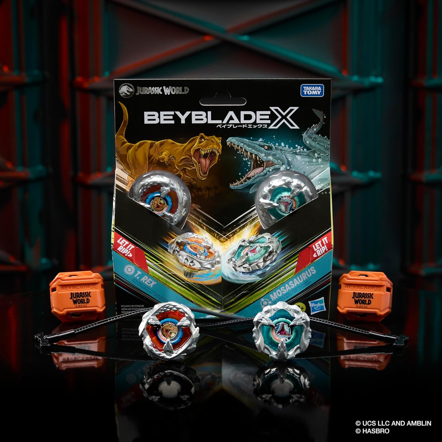 Hasbro T. Rex and Mosasaurus Beyblade X Dual pack Set – Mall Of Toys