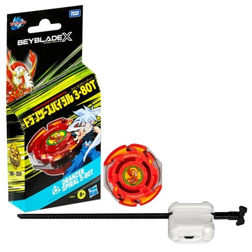 Habro Beyblade X Dranzer Spiral 3-80T Anniversary X-Over