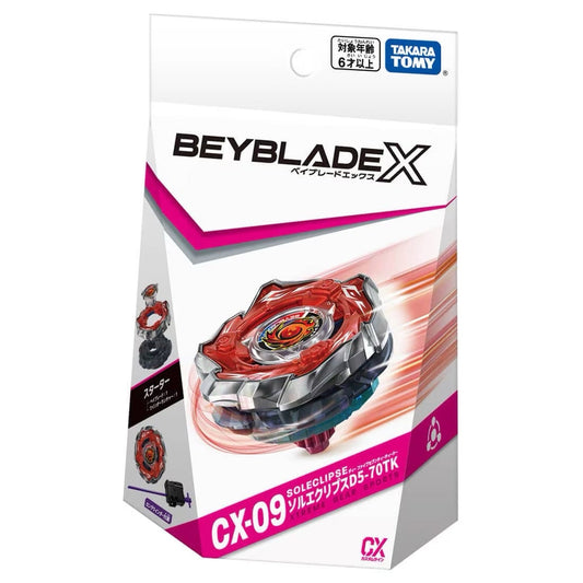 Takara Tomy Beyblade X CX-09 SolEclipse D5-70TK (Canada)