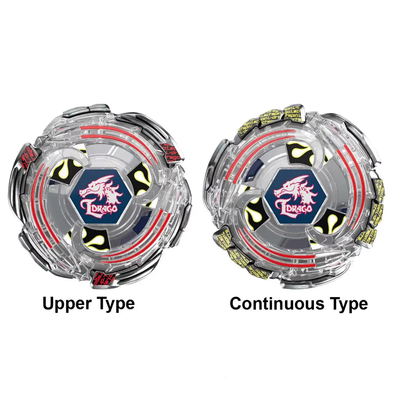 Upper type and Continous type of BX-00 Ldragon 