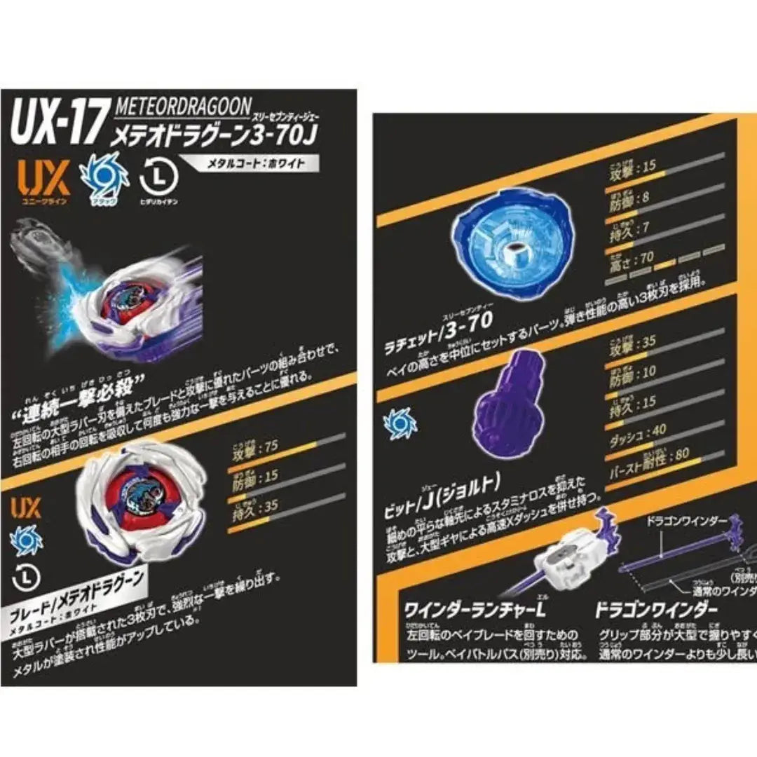 Beyblade_X_UX-17_MeteorDragoon_3-70J_parts_information