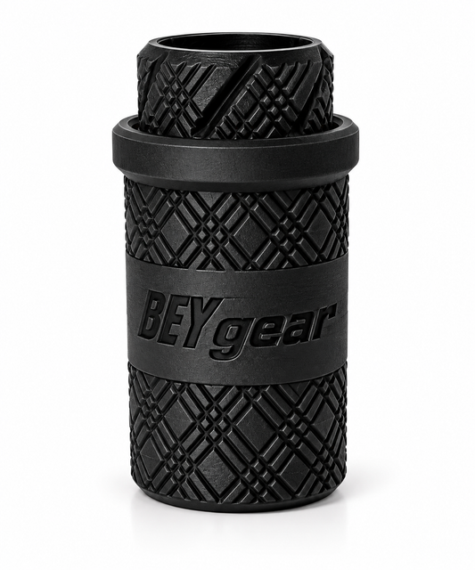 Black BEYgear Textured Cylindrical Tool