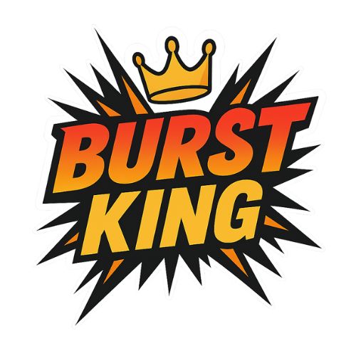 Burst King Sticker