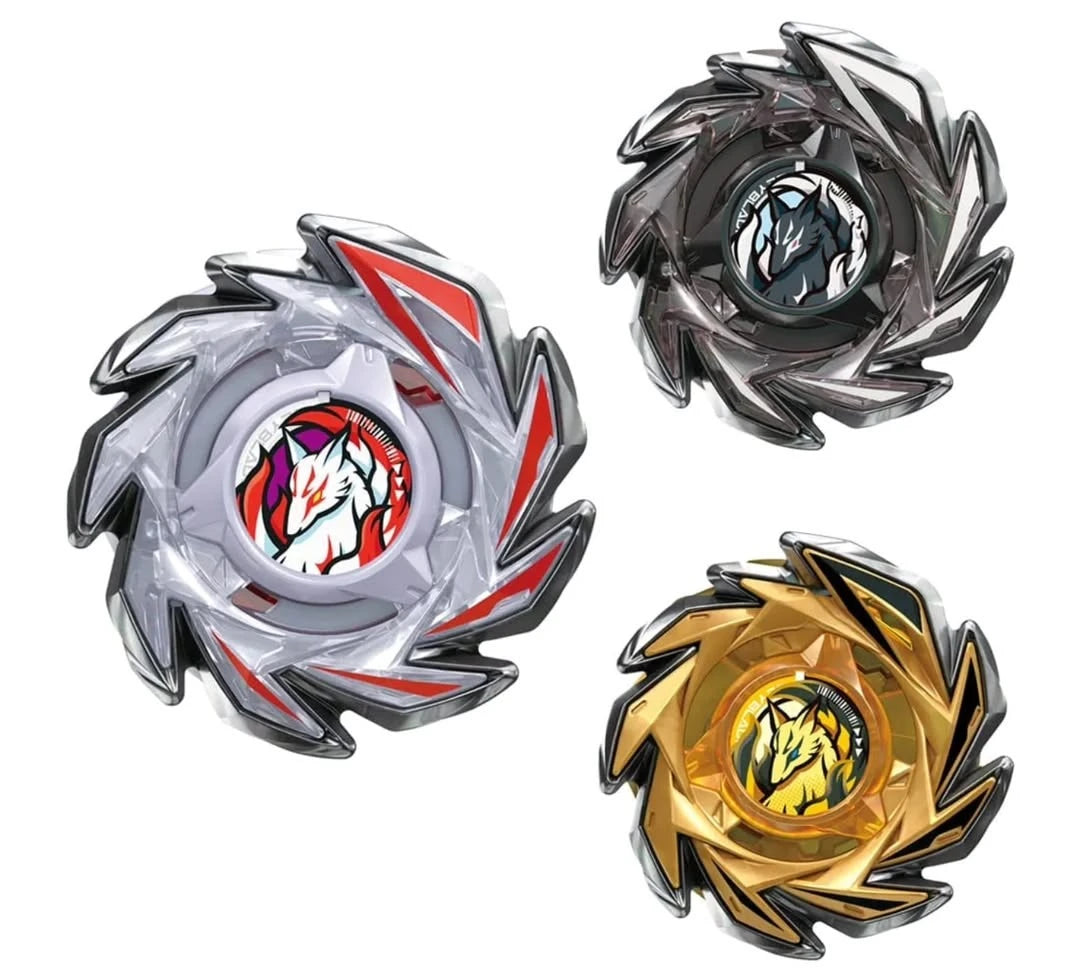 Cx-0 All three beyblades foxbrush and jaggy 