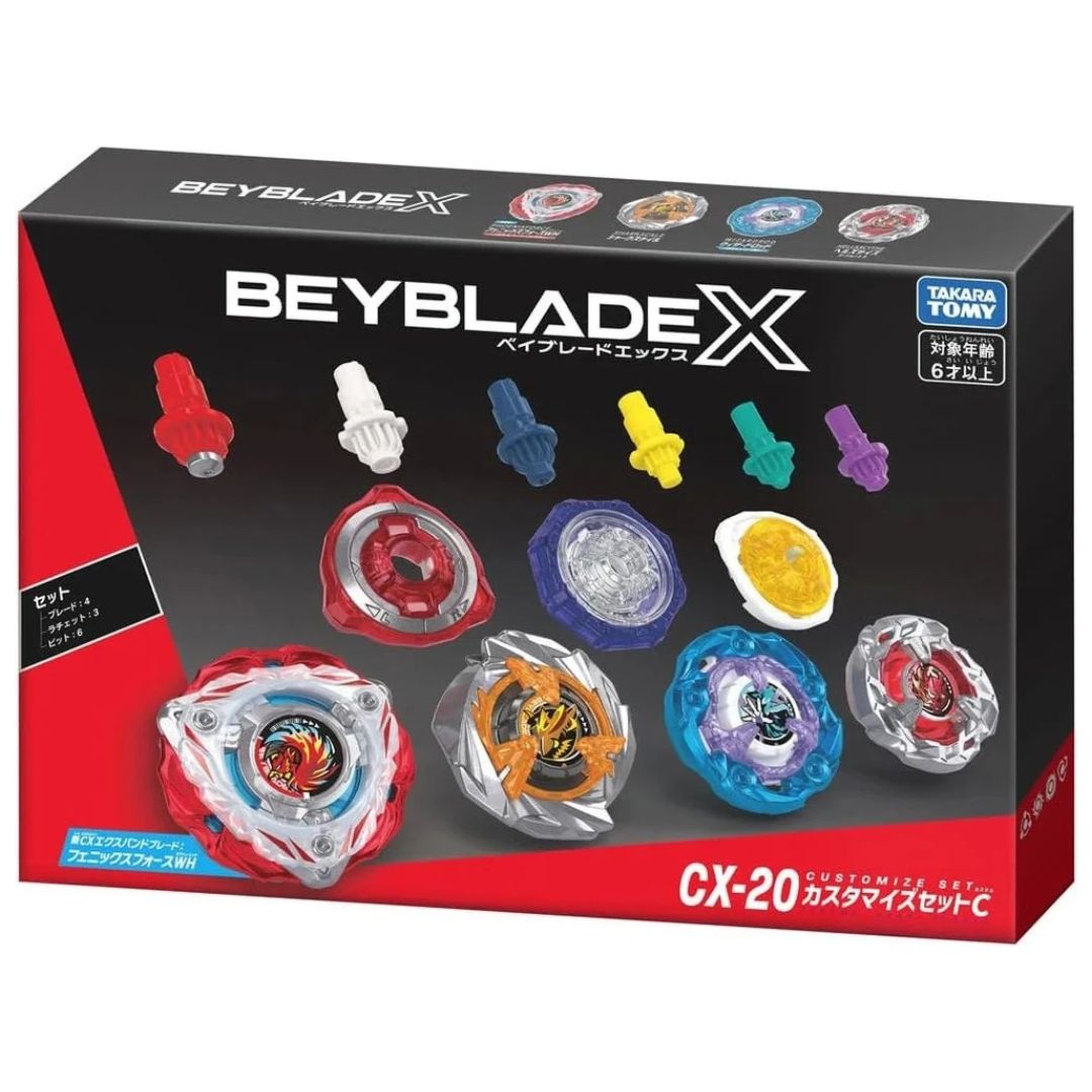 [Pre-Order] Takara Tomy Beyblade X CX-20 Customize Set C