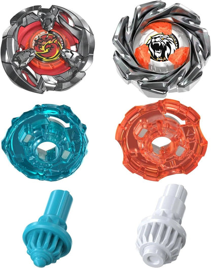[Pre-Order] Hasbro Beyblade X Clamp Crab 9-65S & Crest Leon 4-55A
