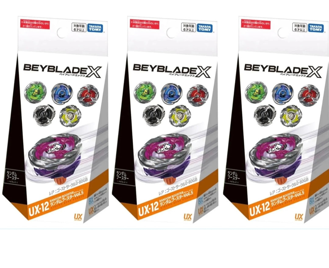 Takara Tomy Beyblade X UX-12 Random Booster Ghost Circle 0-80GB