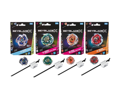 Hasbro Beyblade X 4-Bey Starter Bundle