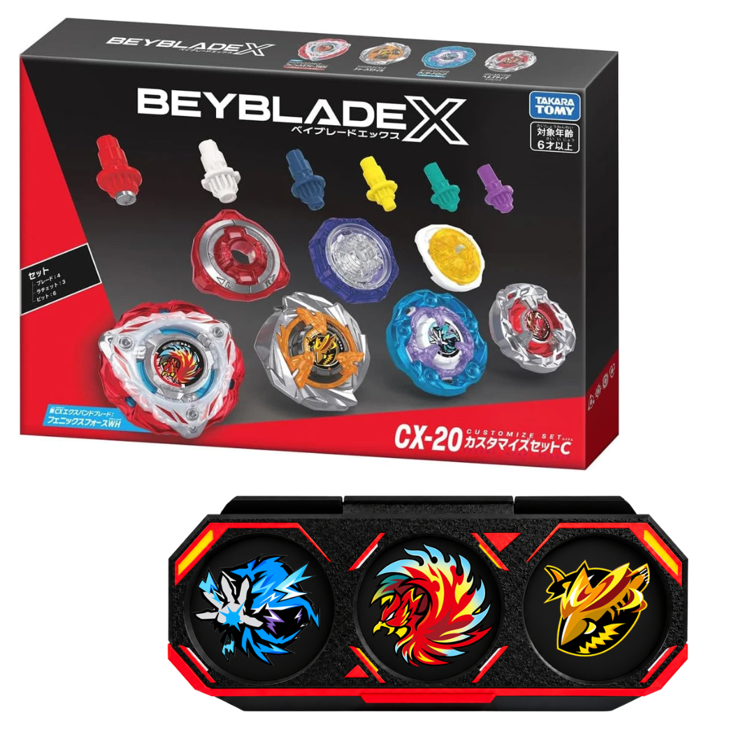 [Pre-Order] Takara Tomy Beyblade X CX-20 Customize Set C