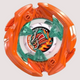 Takara Tomy Beyblade X UX-00 Samurai Saber 2-70L (Orange)