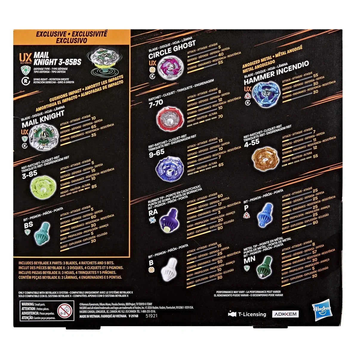 Hasbro Beyblade X X-Treme Expansion Pack 12pc Set – Mall Of Toys