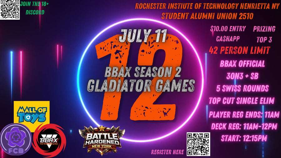 <!--td {border: 1px solid #cccccc;}br {mso-data-placement:same-cell;}-->Gladiator Games 12