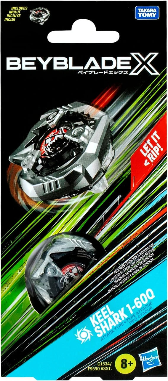 Hasbro Beyblade X Keel Shark Edge 1-60Q – Mall Of Toys