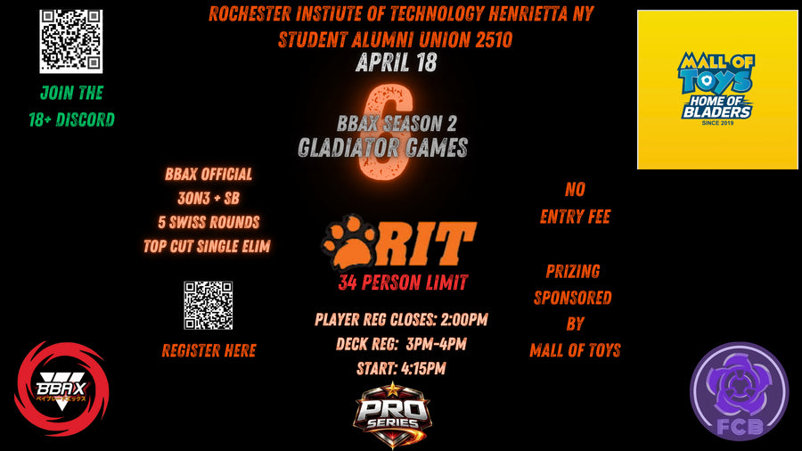BBAX SEASON 2: Gladiator Games 6