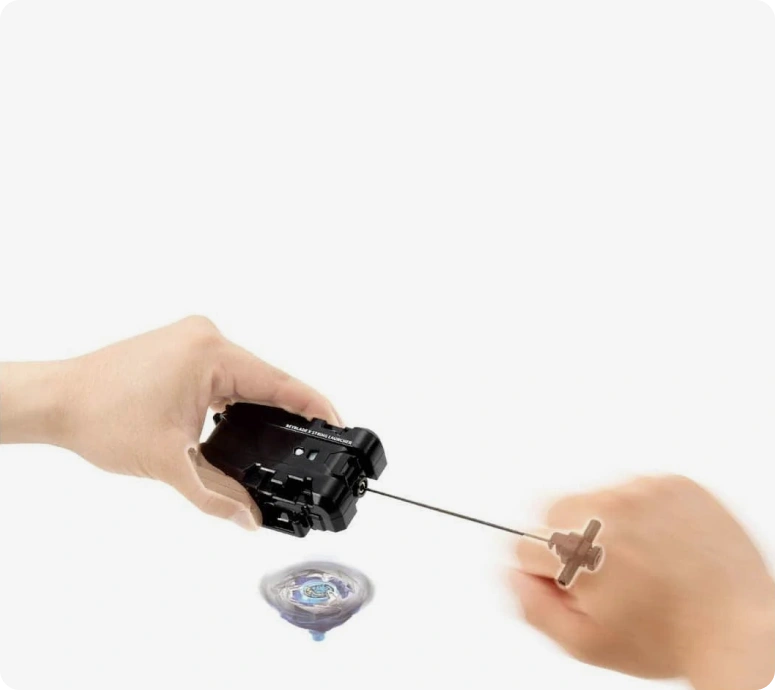 Takara Tomy Beyblade BX-18 Black String Launcher – Mall Of Toys