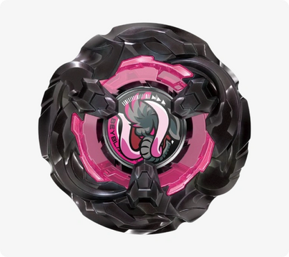 Takara Tomy Beyblade X BX-00 Mammoth Tusk 2-80E - Metal Coat Black