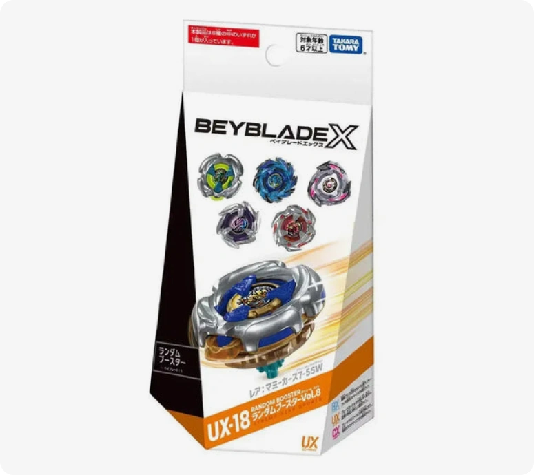 Takara Tomy Beyblade X UX-17 and UX-18 Full-Set December Release