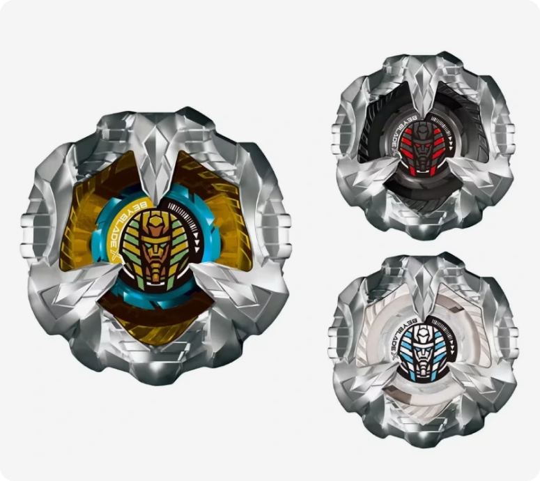 FULLSET of 3] Takara Tomy Beyblade X BX-27 Sphinx Cowl 9-80GN