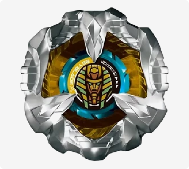 FULLSET of 3] Takara Tomy Beyblade X BX-27 Sphinx Cowl 9-80GN
