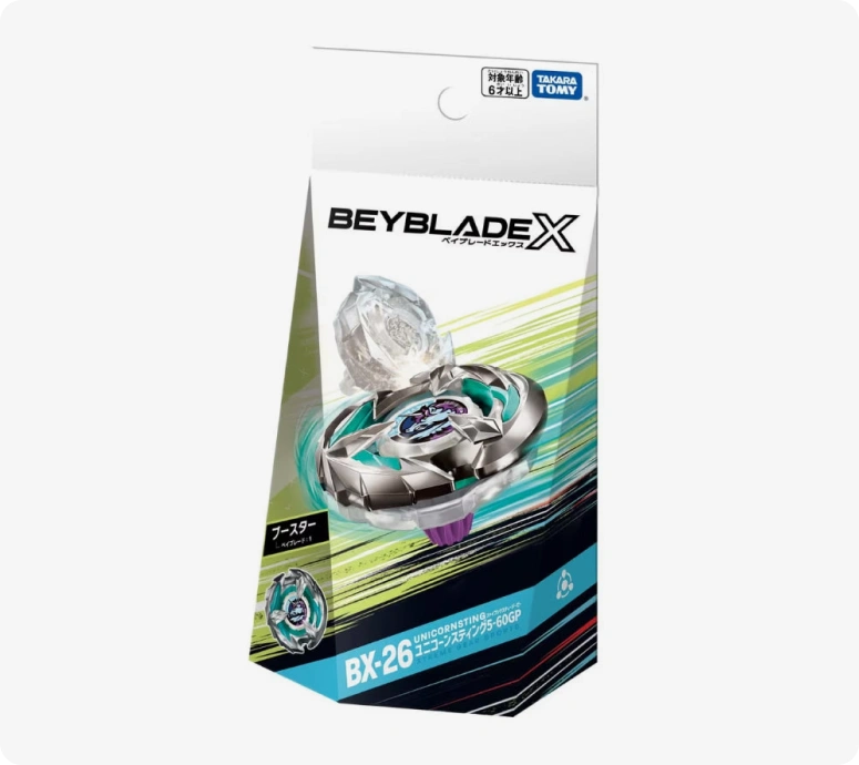 Beyblade X BX-26 Booster Unicorn Sting 5-60GP