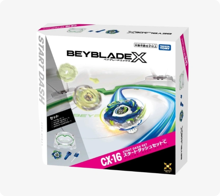Takara Tomy Beyblade X CX-16 Start Dash Set – Mall Of Toys Takara Tomy Beyblade X CX-16 Start Dash Set – Mall Of Toys
