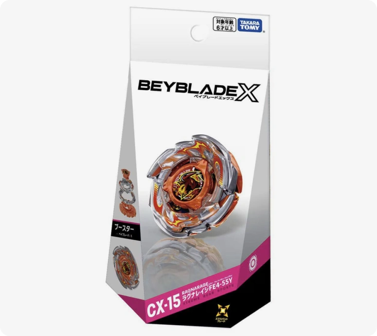 [Pre-Order] Takara Tomy Beyblade X CX-15 Ragna Rage FE4-55Y